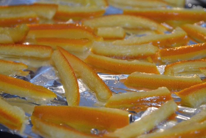 candied orange peel