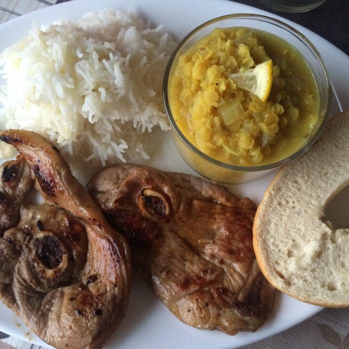 lamb lentil soup cuenca dinner