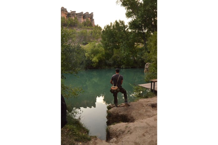 cuenca Júcar river spain travel photography fisherman sexy