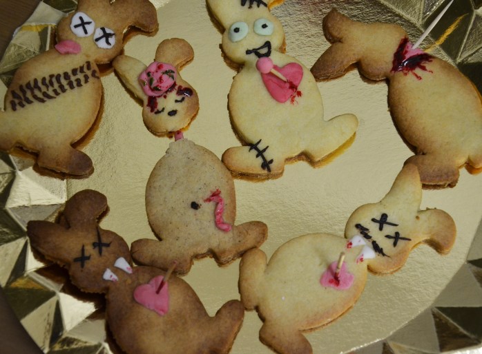 halloween zombie bunny biscuit cookie